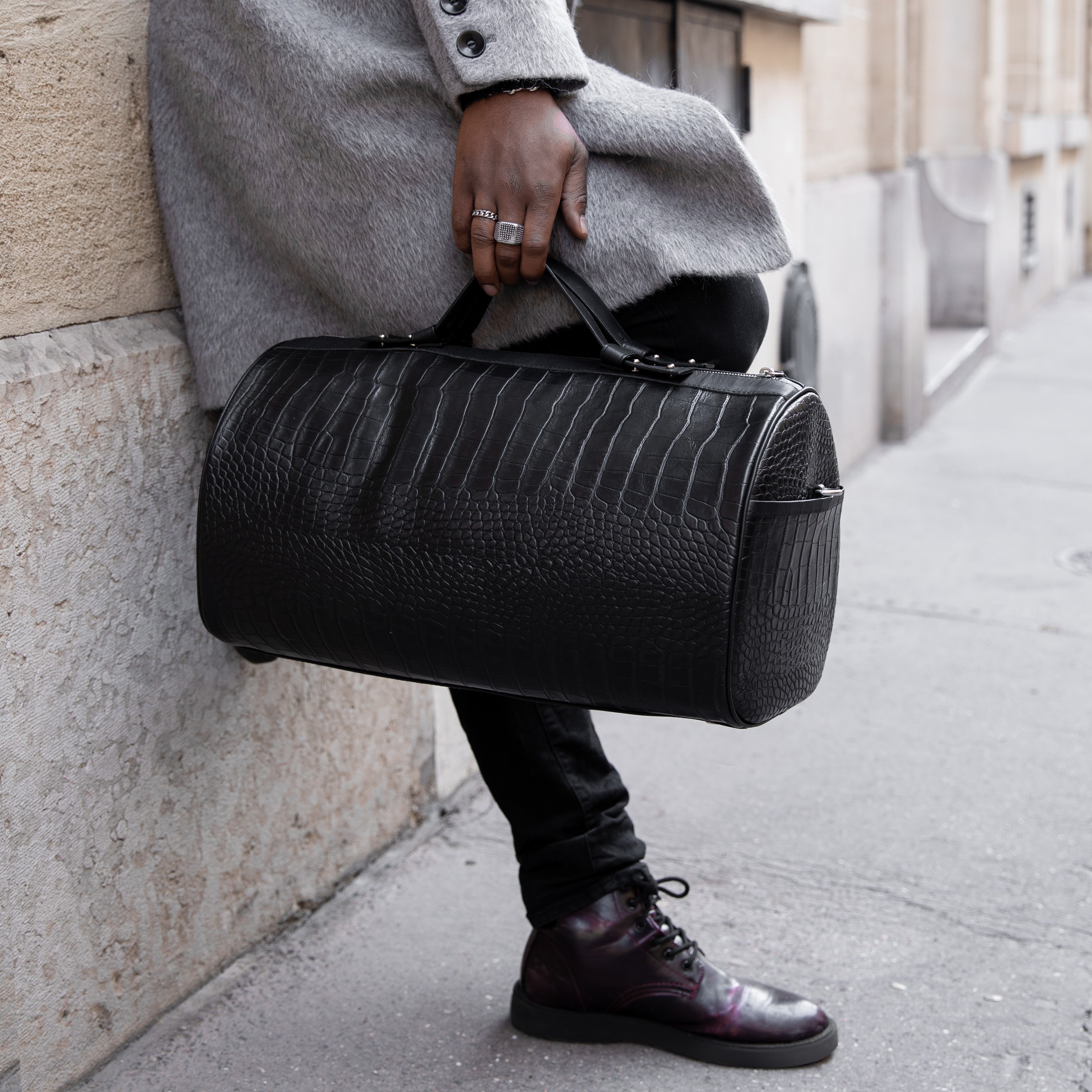 Sac Bandoulière 45 - Cuir croco