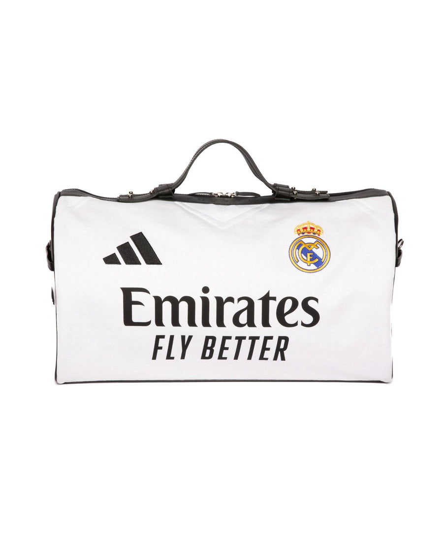 Sac JOUBERT fait du maillot blanc du Real Madrid, sponsor Emirates Fly Better