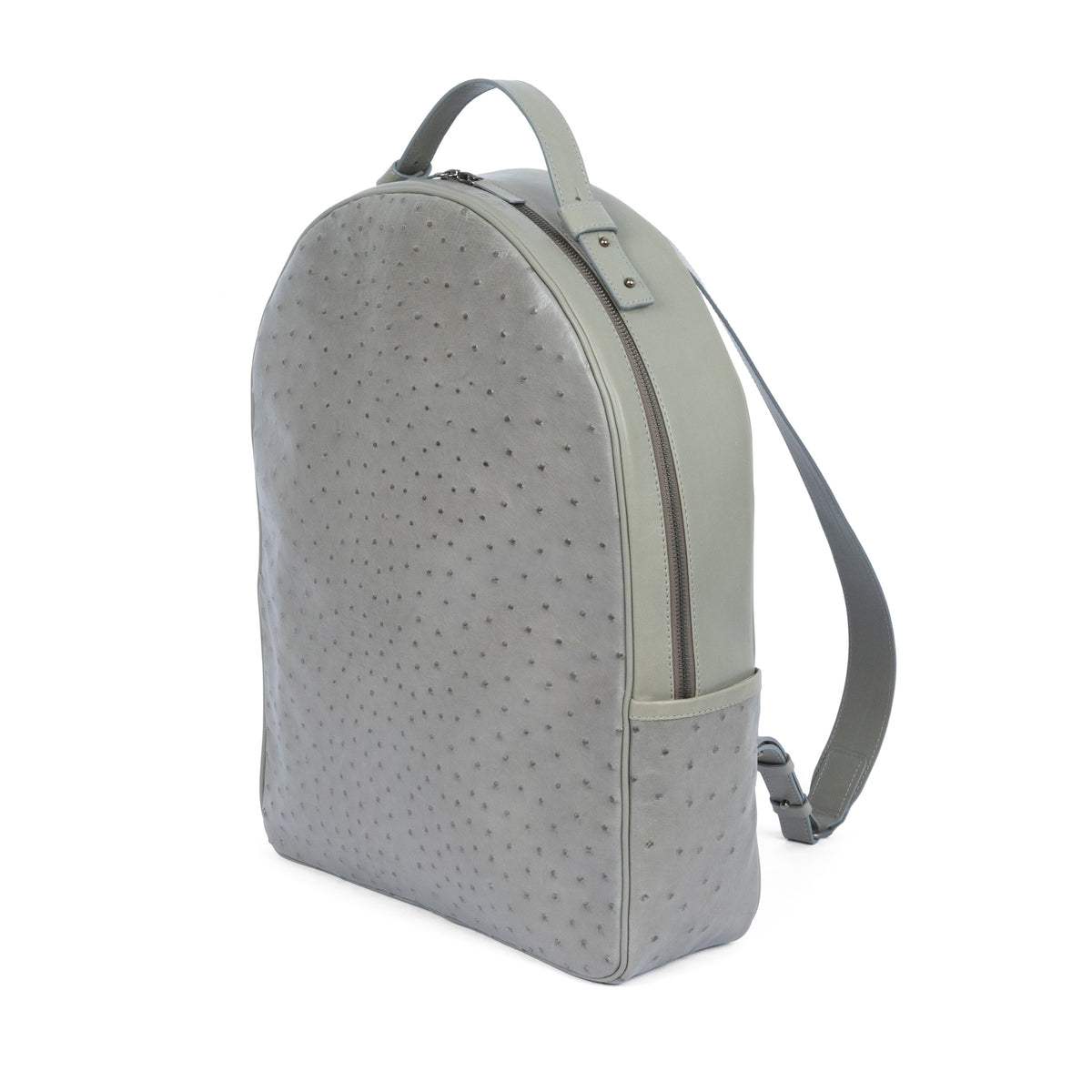 Sac à dos XL en cuir d’autruche, vue 1