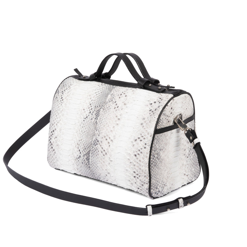 Sac à main 30 en cuir de python naturel, vue 1