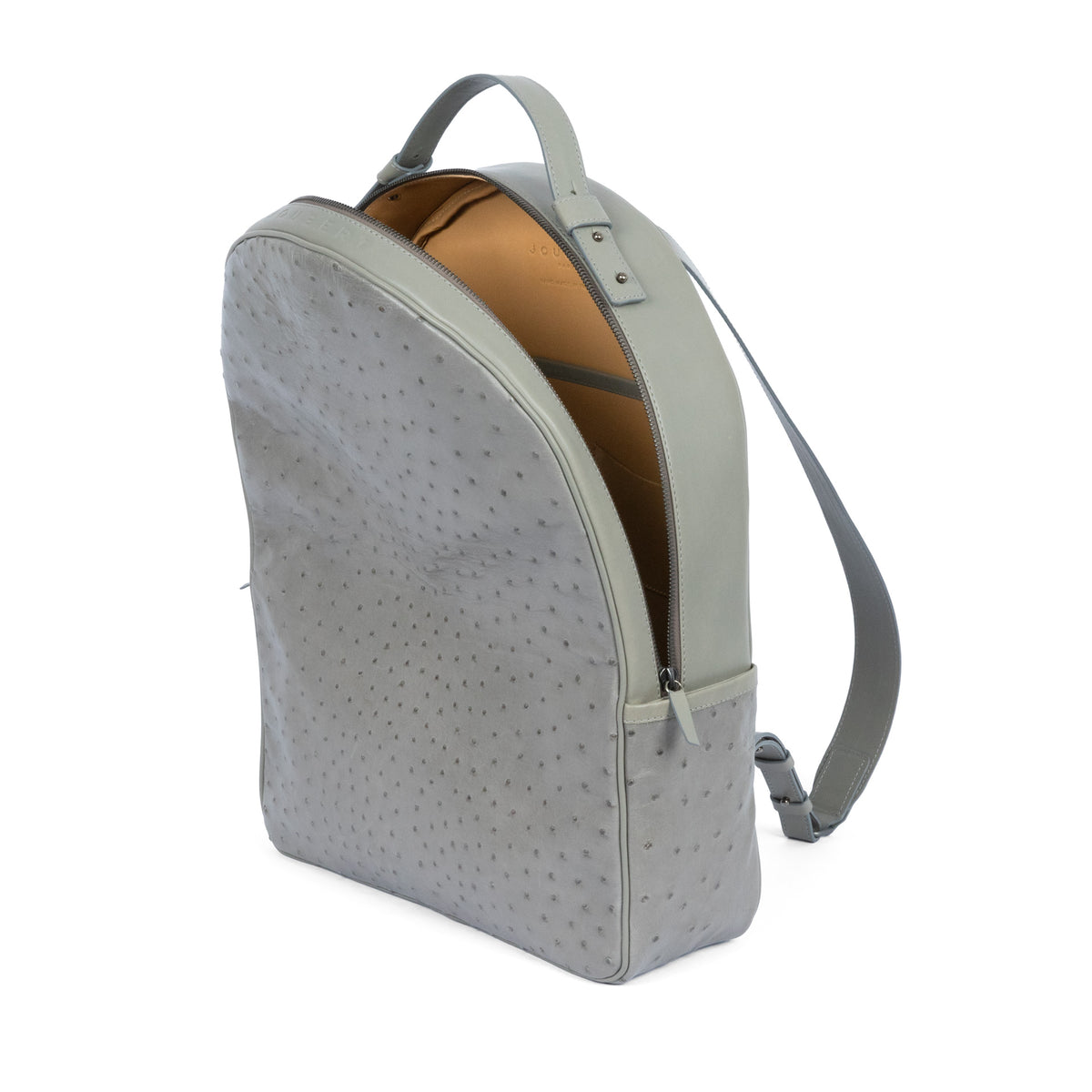 Sac à dos XL en cuir d’autruche, vue 2