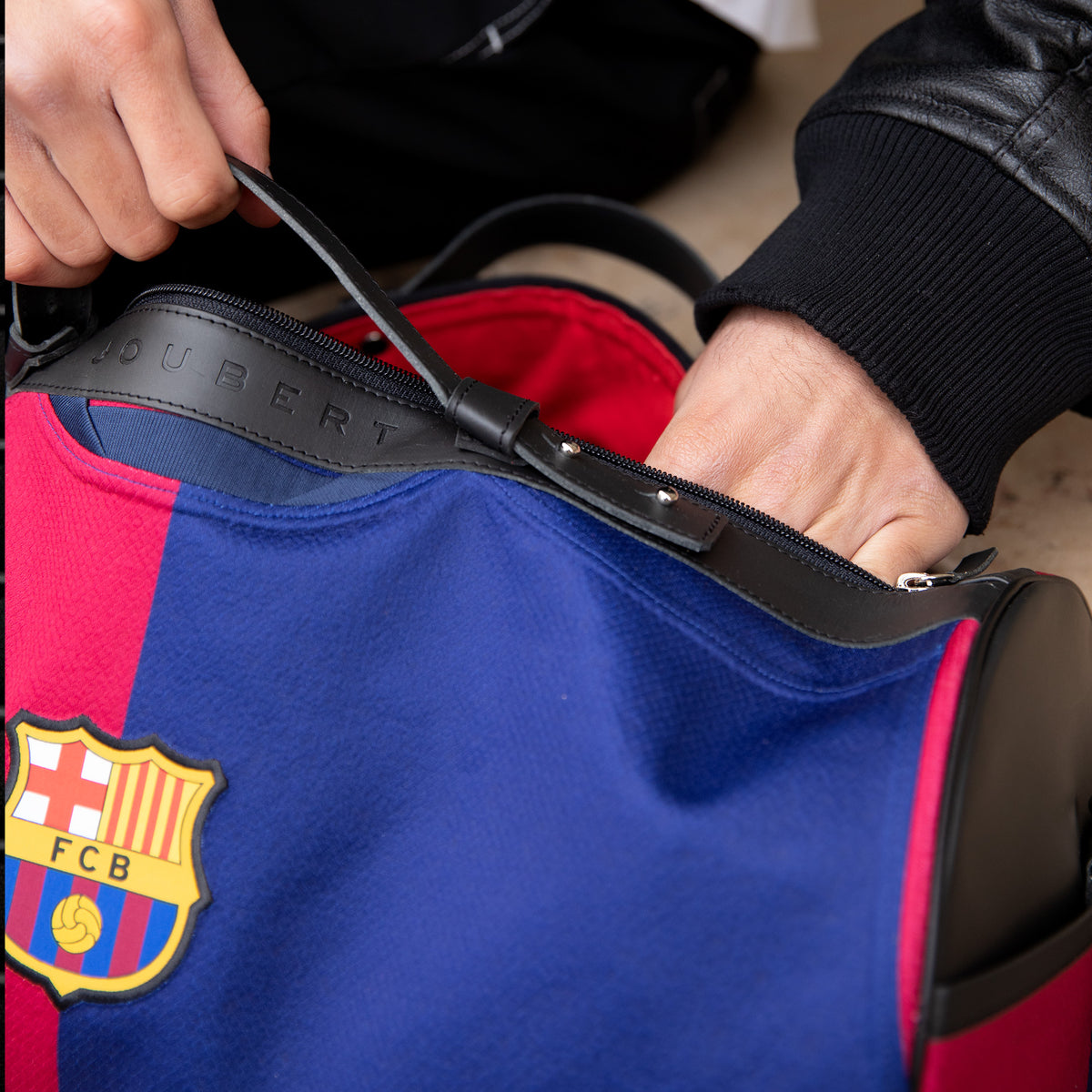 Sac 45 Métamorphose maillot FC Barcelone, vue 3