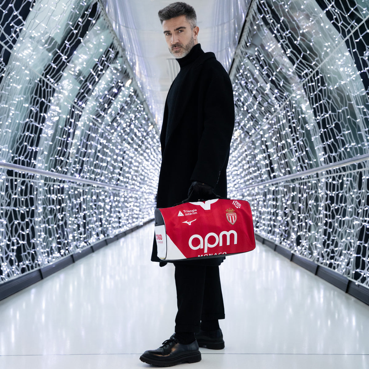 Sac 45 Métamorphose maillot AS Monaco, vue 2