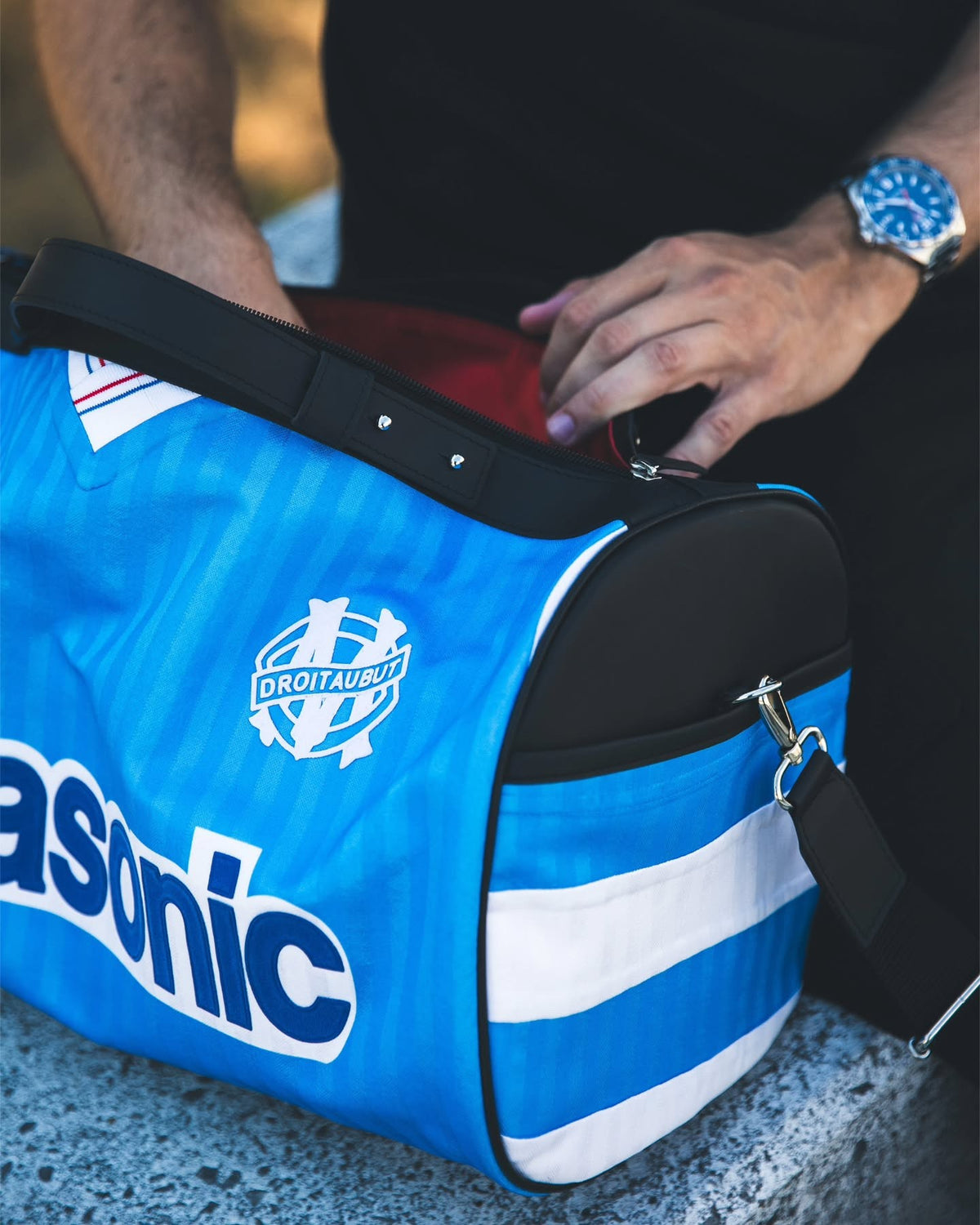 On transforme vos maillots — SAC 45 MÉTAMORPHOSE x Olympique de Marseille 1990